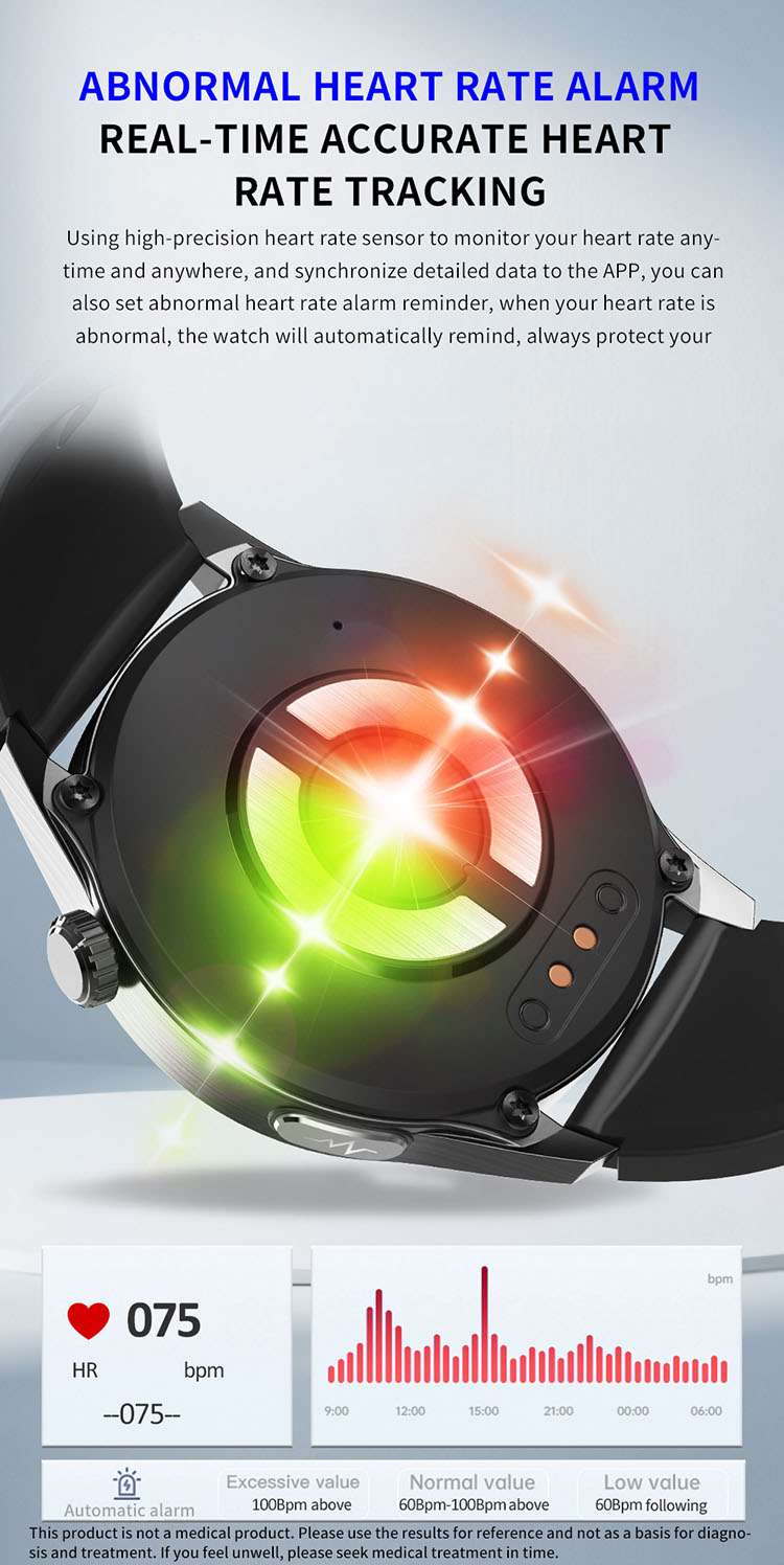 F400 Heart rate tracking smartwatch